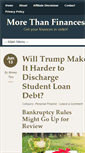 Mobile Screenshot of morethanfinances.com